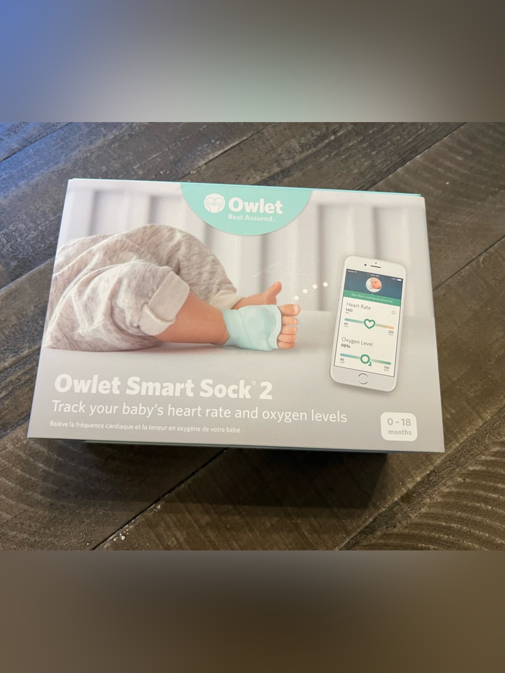 Owlet Smart Sock 2 Baby Monitor